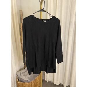 Black Pullover Sweater H&M woman’s Size Small Oversized